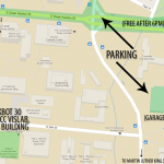 TACC Visualization Lab on UT Campus, with Parking