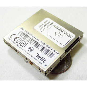 Telit's GM862 Cellular Quad Band Module with GPS.