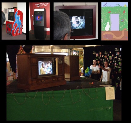 Image layout of some of Philip Kohn's video works